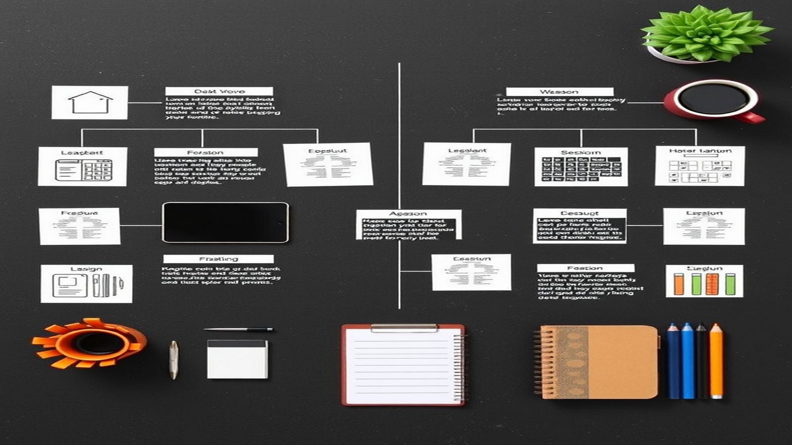 Diagram of WordPress template hierarchy showing the cascade from specific to general templates